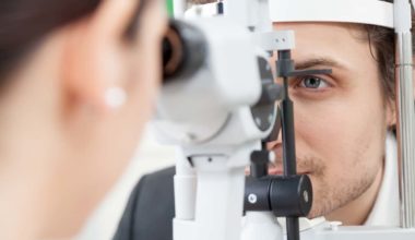 Getting eye surgery