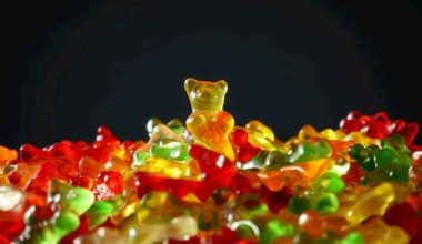 Cannabis gummy bears